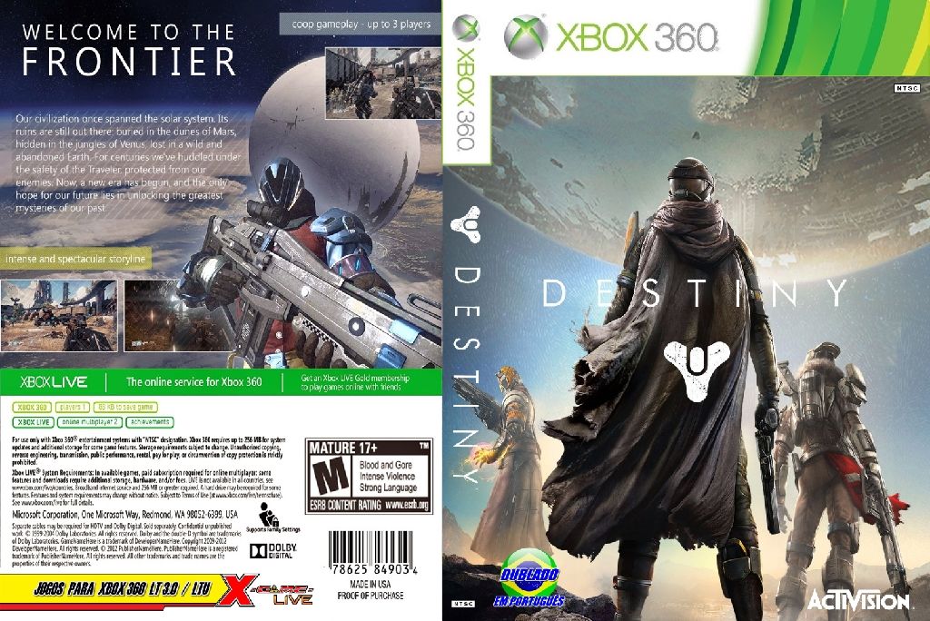 Destiny - Microsoft Xbox 360 (Activision - 1) video game collectible [Barcode 03976715] - Main Image 2