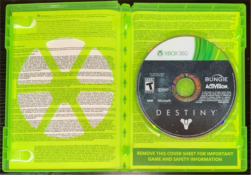 Destiny: The Taken King - Microsoft Xbox 360 (Bungie/Activision - 1) video game collectible [Barcode 047875874466] - Main Image 4