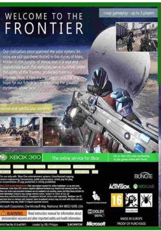Destiny - Microsoft Xbox One video game collectible - Main Image 2
