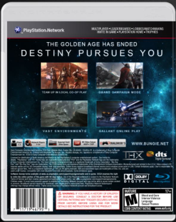 Destiny - Sony PlayStation 3 (PS3) (Bungie/Activision) video game collectible - Main Image 2