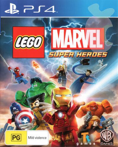 LEGO Marvel Super Heroes - Sony PlayStation 4 (PS4) video game collectible - Main Image 1