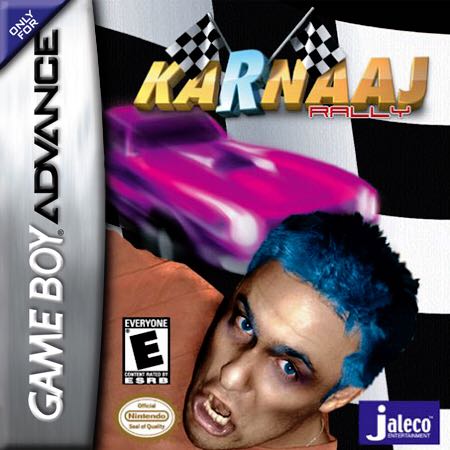 Karnaaj Rally - Nintendo Game Boy Advance (GBA) video game collectible - Main Image 1