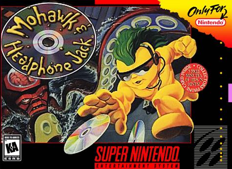 Mohawk & Headphone Jack - Nintendo Super Nintendo Entertainment System (SNES) video game collectible - Main Image 1