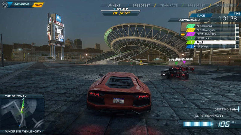 Need for Speed: Most Wanted U - Nintendo Wii U (EA Games - 4) video game collectible [Barcode 014633733266] - Main Image 4