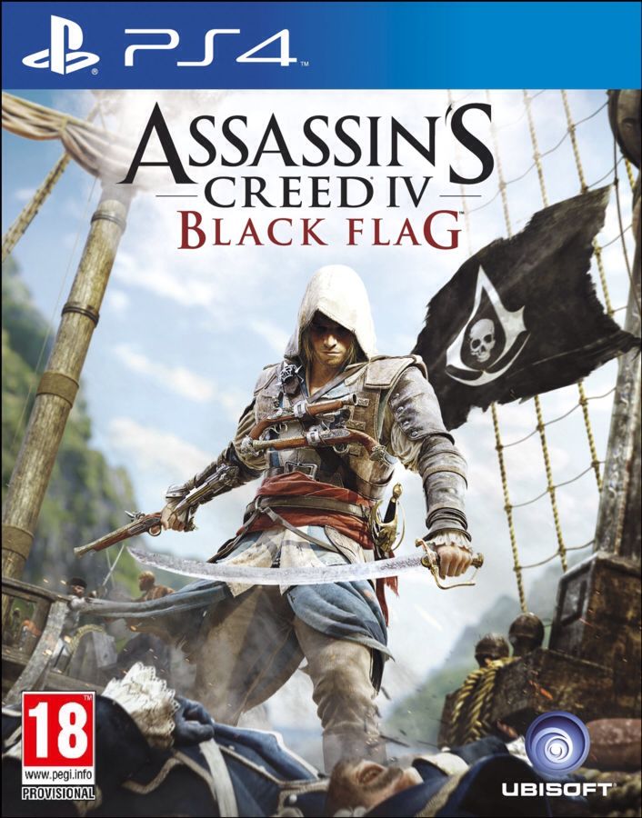 Assassins Creed IV Black Flag - Sony PlayStation 4 (PS4) video game collectible - Main Image 1