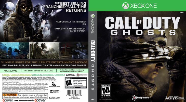 Call Of Duty Ghosts - Microsoft Xbox 360 video game collectible - Main Image 2