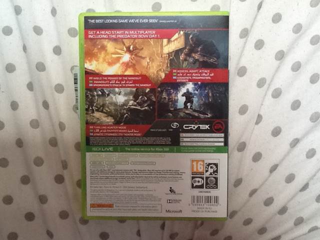 Crysis 3 Hunter Edition - Microsoft Xbox 360 (EA Games - 1) video game collectible [Barcode 5030943109602] - Main Image 2