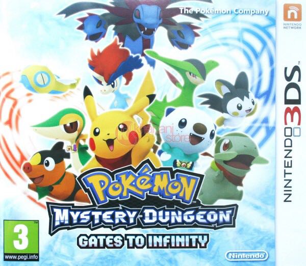 Pokemon Mystery Dungeon: Gates To Infinity video game collectible - Main Image 1