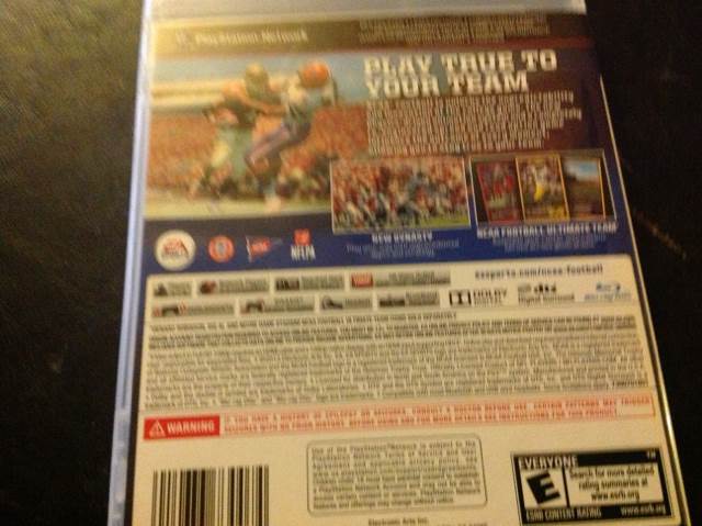NCAA Football 14 - Sony PlayStation 3 (PS3) (Ea Sports - 1-4) video game collectible [Barcode 014633730074] - Main Image 2