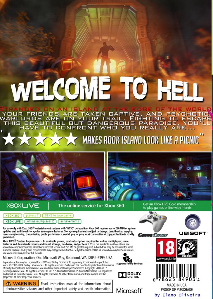 Far Cry 3: Blood Dragon - Microsoft Xbox Live video game collectible - Main Image 2