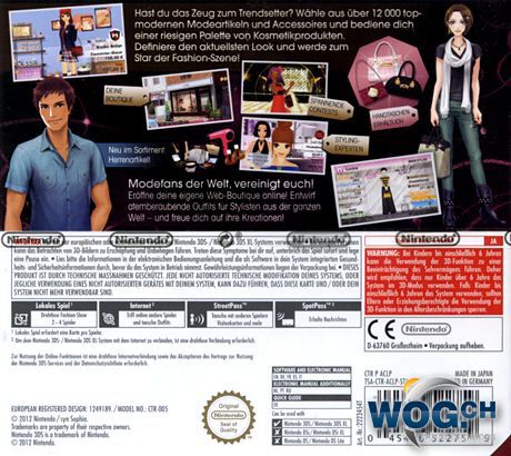 New Style Boutique - Nintendo 3DS (Nintendo) video game collectible [Barcode 018113993263] - Main Image 2