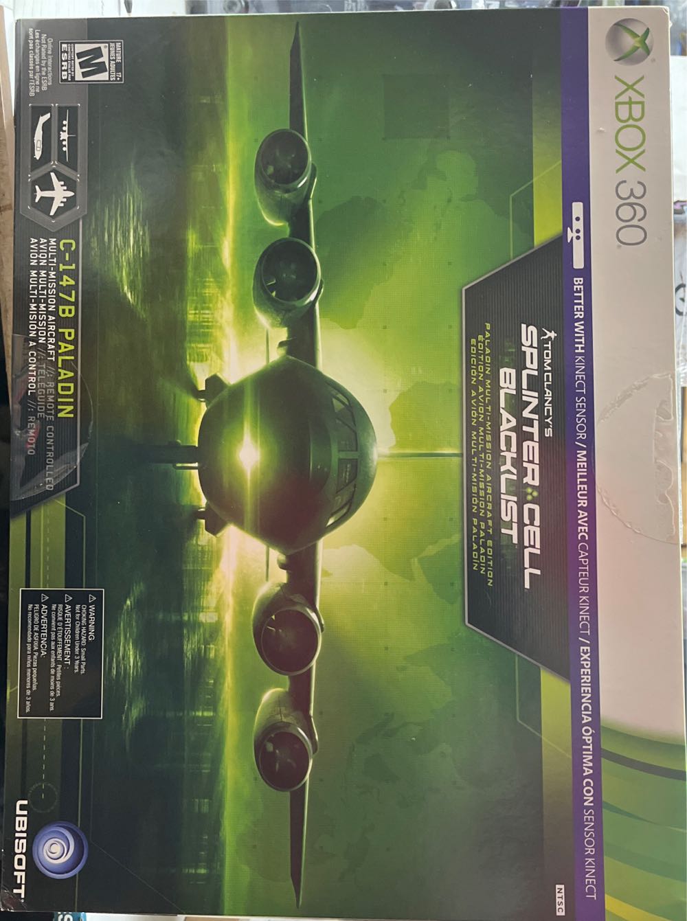 Tom Clancys Splinter Cell Blacklist C147-B Paladin Aircraft Edition - Microsoft Xbox 360 (Ubisoft Entertainment) video game collectible - Main Image 2
