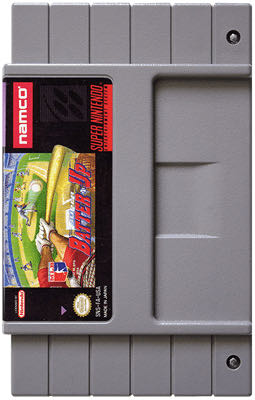 Super Batter Up - Nintendo Super Nintendo Entertainment System (SNES) (Namco - 1-2) video game collectible - Main Image 4