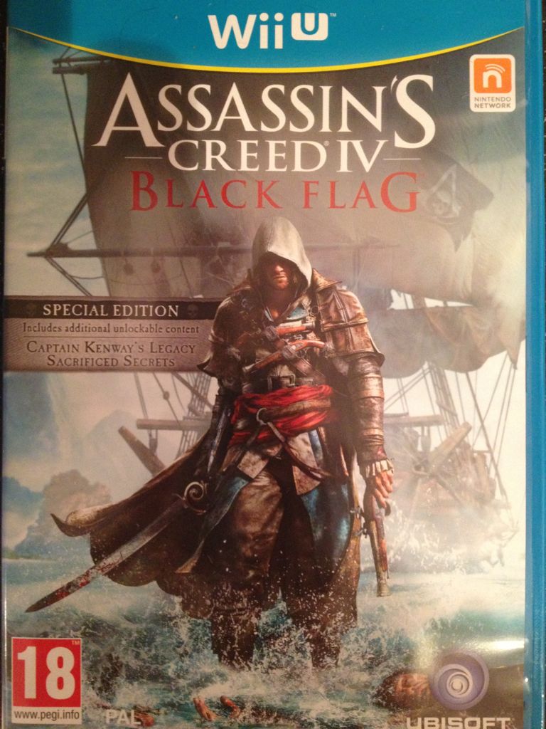 Assassin’s Creed IV: Black Flag - Nintendo Wii U (Ubisoft) video game collectible - Main Image 1