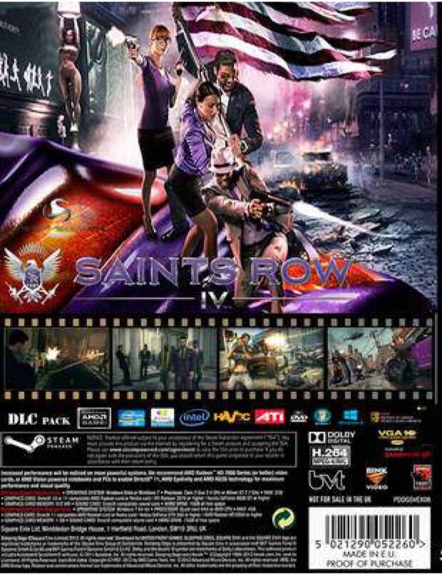 Saints Row IV - Valve Steam video game collectible - Main Image 2