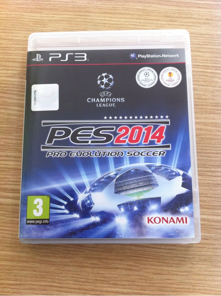 Pro Evolution Soccer 2014 - Sony PlayStation 3 (PS3) video game collectible [Barcode 4012927056257] - Main Image 1