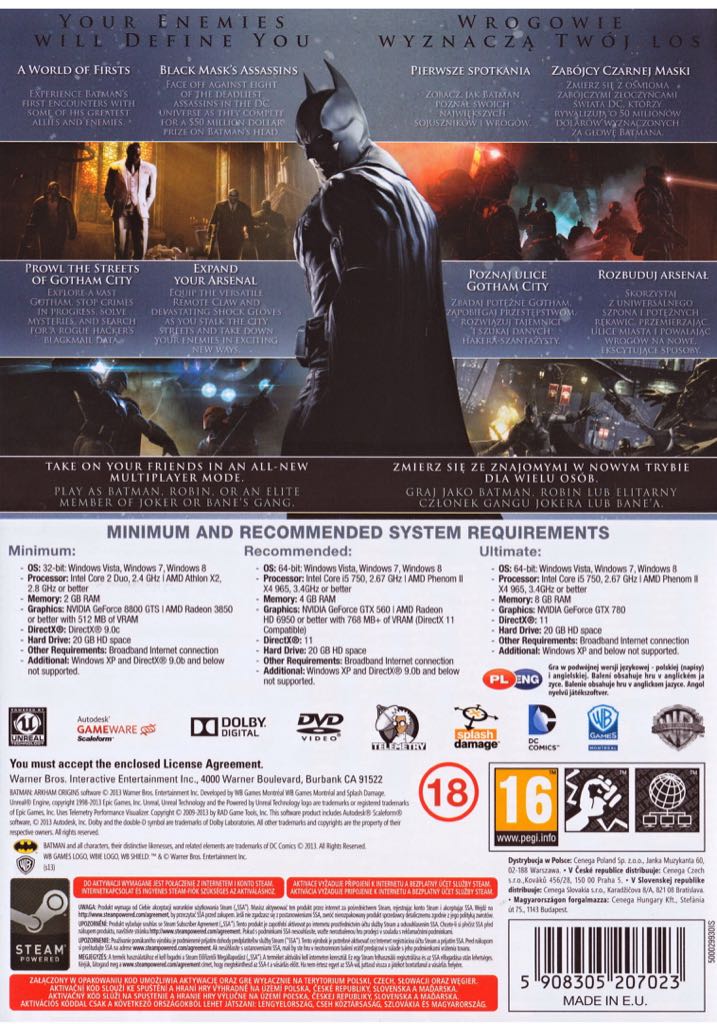 Batman: Arkham Origins - Apple macOS video game collectible - Main Image 2