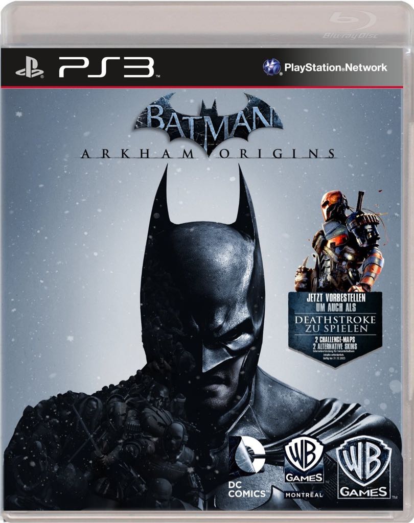 Batman: Arkham Origins - Sony PlayStation Network (PSN) video game collectible - Main Image 1