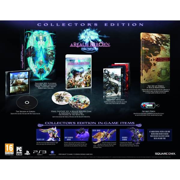 Final Fantasy XIV: A Realm Reborn - Sony PlayStation 3 (PS3) (Square Enix - Unlimited) video game collectible [Barcode 662248910154] - Main Image 2