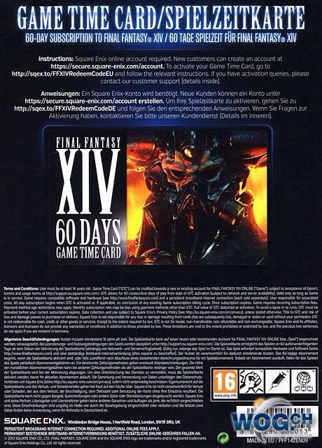 Final Fantasy XIV: A Realm Reborn - Sony PlayStation 4 (PS4) (Square Enix) video game collectible - Main Image 2