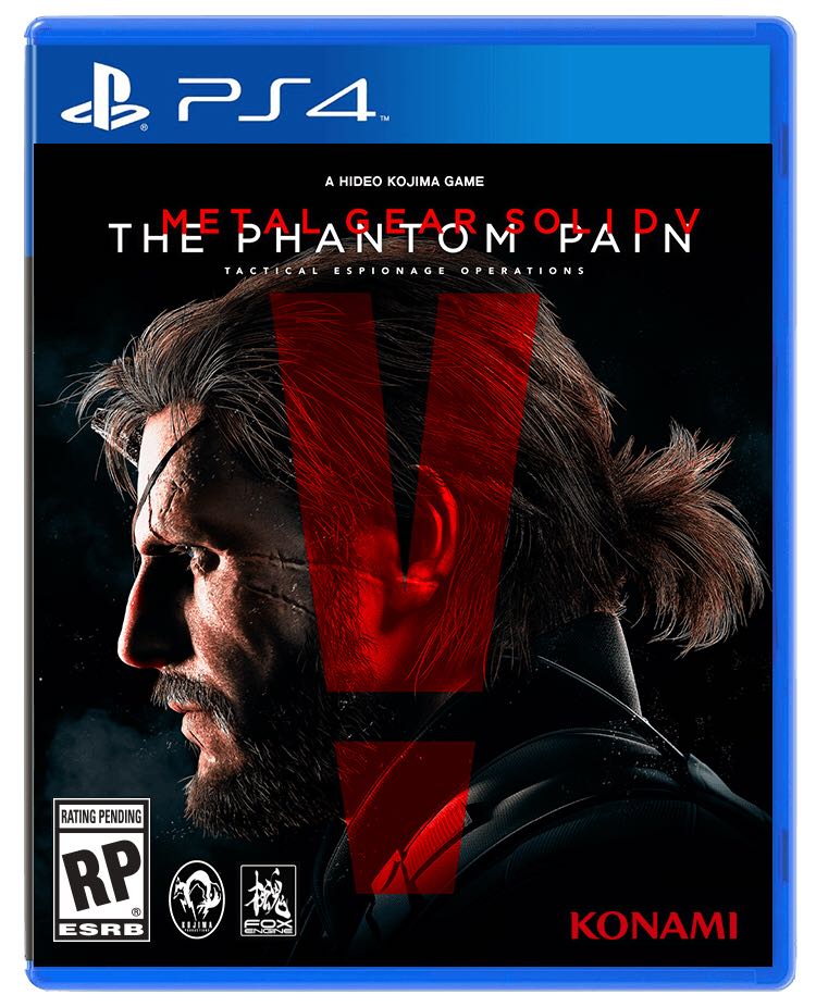 Metal Gear Solid V: The Phantom Pain - Sony PlayStation 4 (PS4) video game collectible - Main Image 1