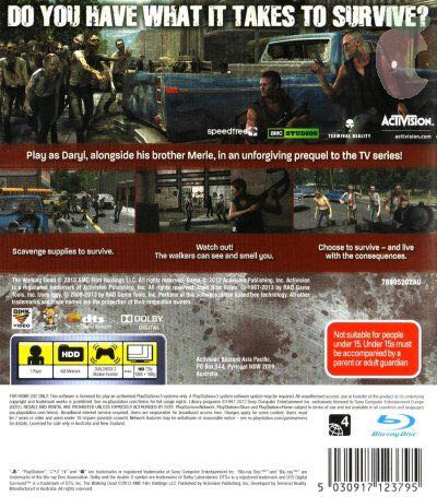 The The Walking Dead Survival Instinct PS3 - Sony PlayStation 3 (PS3) (Activision Publishing, Inc - 1) video game collectible [Barcode 5030917123429] - Main Image 2