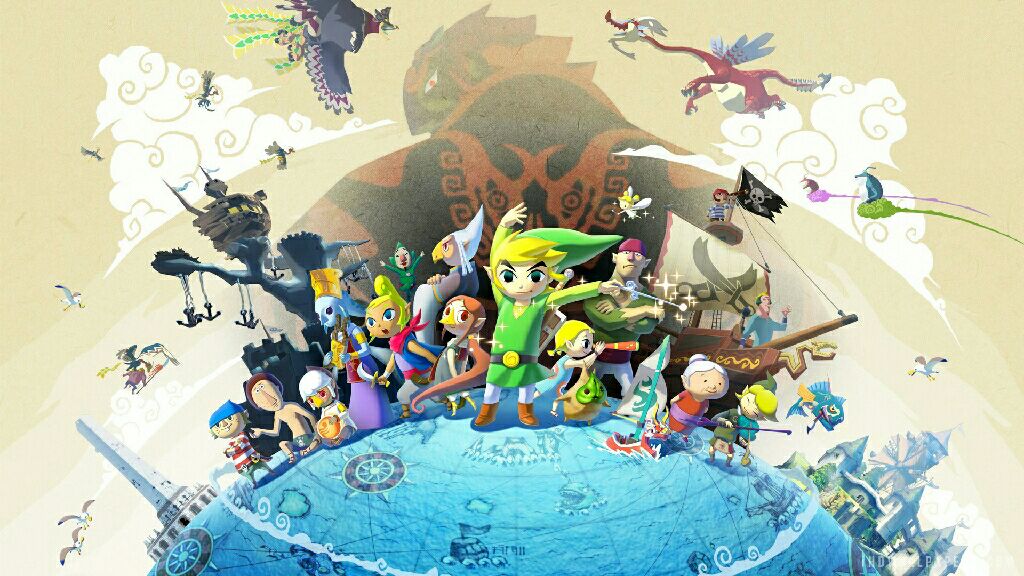 The Legend Of Zelda: The Wind Waker HD - Nintendo Wii U (Nintendo) video game collectible - Main Image 2