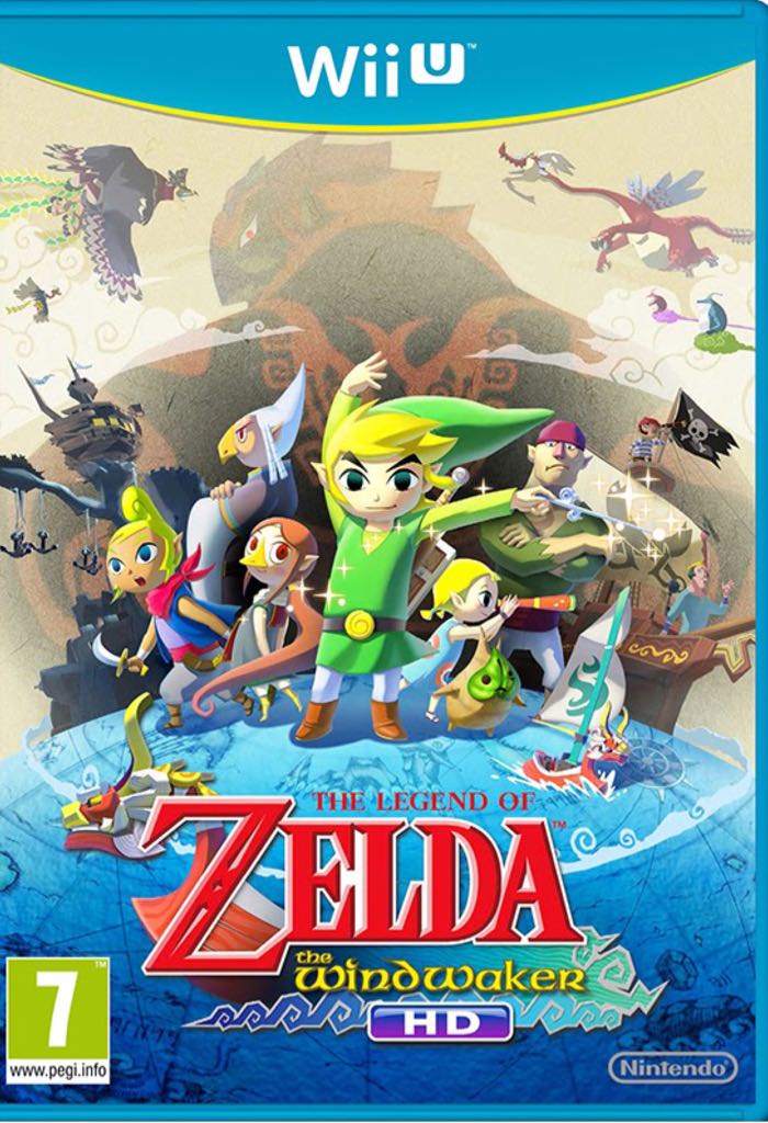 The Legend Of Zelda: The Wind Waker HD - Nintendo Wii U video game collectible - Main Image 1