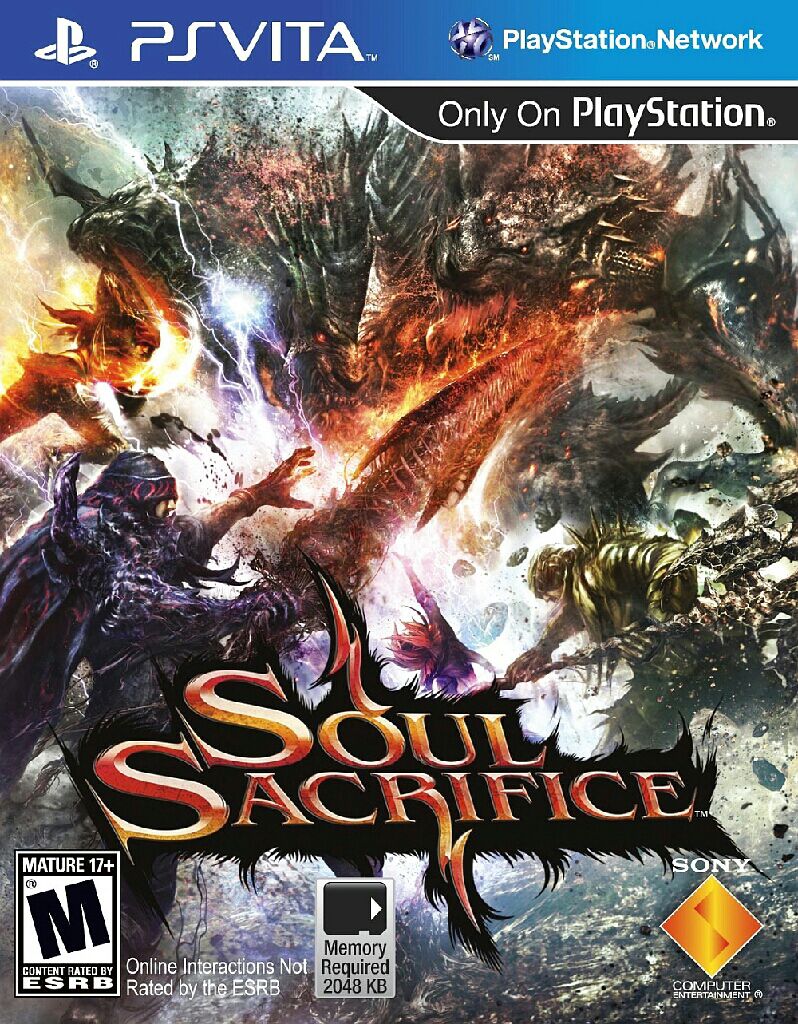 Soul Sacrafice (jp) - Sony PlayStation Vita (PS Vita) (Sony) video game collectible - Main Image 1