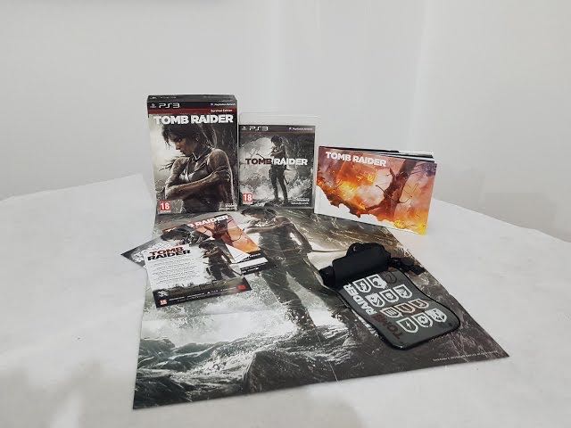 Tomb Raider Survival Edition - Sony PlayStation 3 (PS3) (Square Enix - 8) video game collectible [Barcode 5021290054769] - Main Image 4