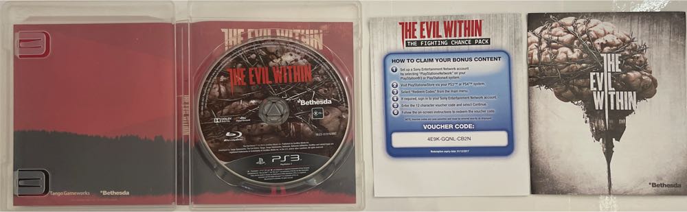 The Evil Within - Sony PlayStation 3 (PS3) (Bethesda - 1) video game collectible [Barcode 093155148284] - Main Image 3