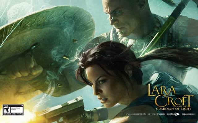 Lara Croft & The Guardian Of Light - Microsoft Xbox 360 video game collectible - Main Image 1