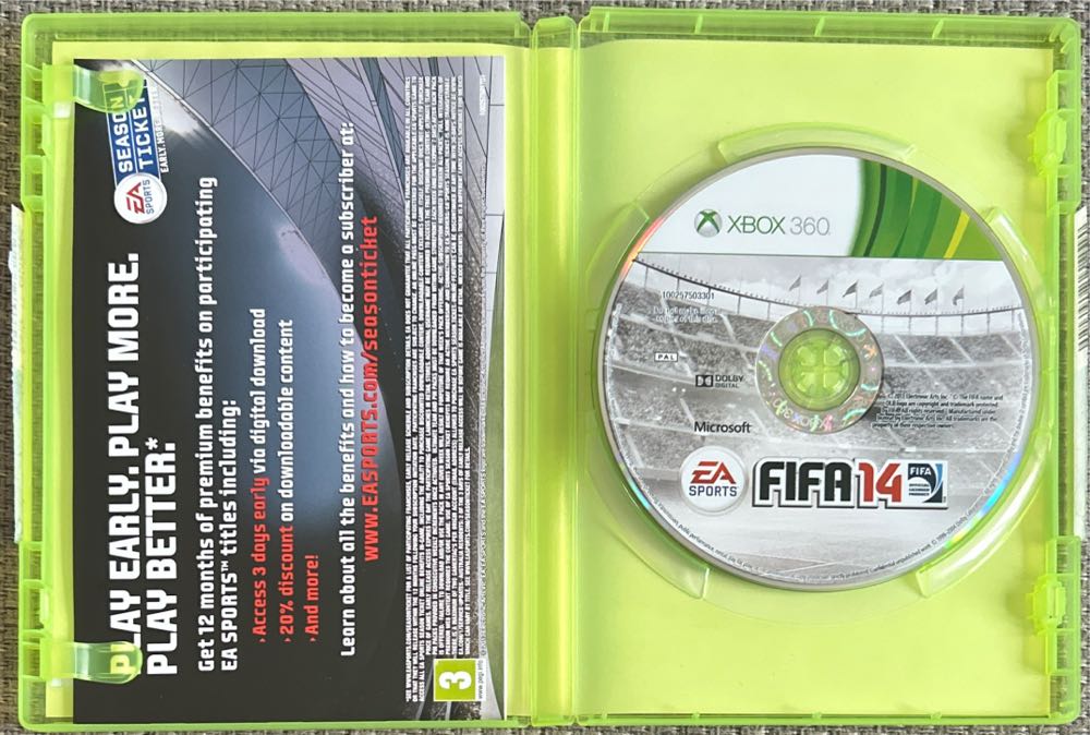 FIFA 14 - Microsoft Xbox 360 ((EA) Electronic Arts - 2) video game collectible [Barcode 5030944111109] - Main Image 3
