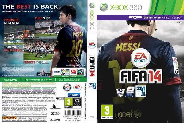FIFA 14 - Microsoft Xbox 360 video game collectible - Main Image 2