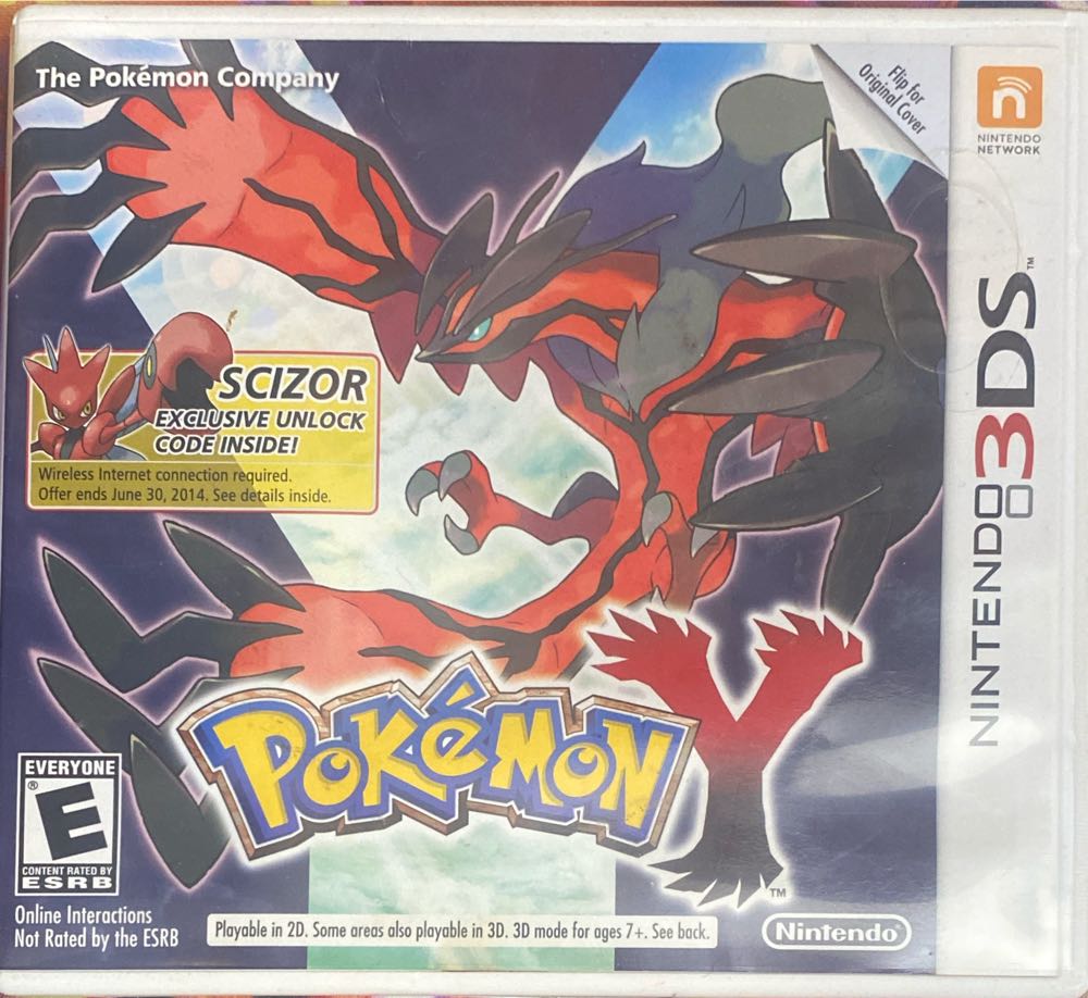 Pokemon Y - Nintendo 3DS (1) video game collectible [Barcode 045496742591] - Main Image 3