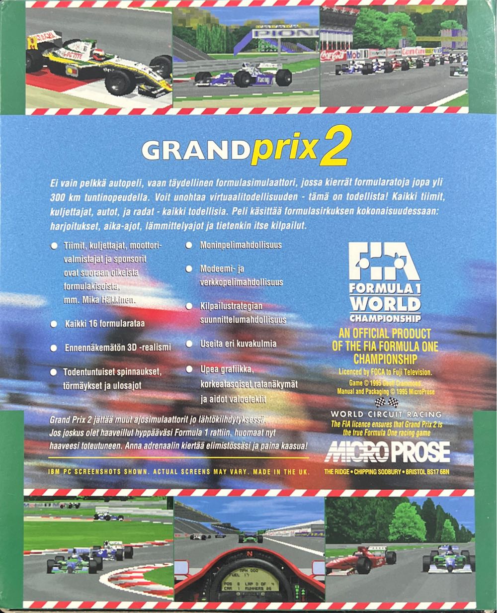 Grand Prix 2 - PC video game collectible - Main Image 2