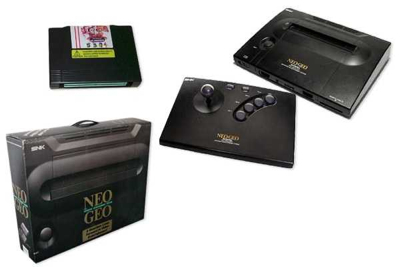 01- CONSOLES- Neo Geo Ver2 - SNK Neo Geo (SNK) video game collectible - Main Image 2