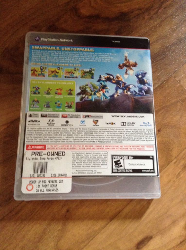 Skylanders Swap Force - Sony PlayStation 3 (PS3) video game collectible - Main Image 2