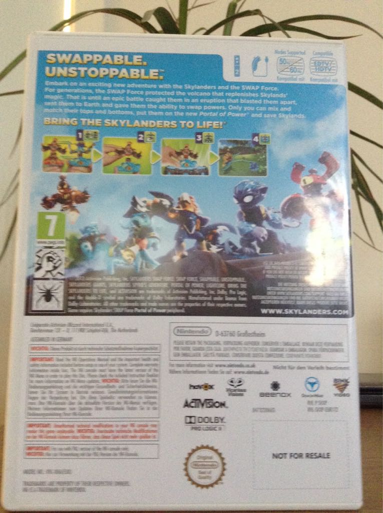 Skylanders Swap Force - Nintendo Wii (Activision - 2) video game collectible - Main Image 2