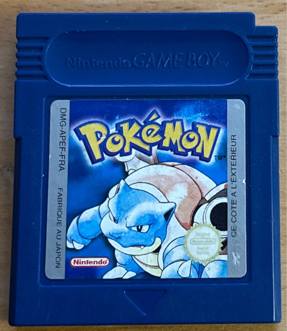 Pokémon Blaue Edition - Nintendo Game Boy (Nintendo - 1) video game collectible - Main Image 1