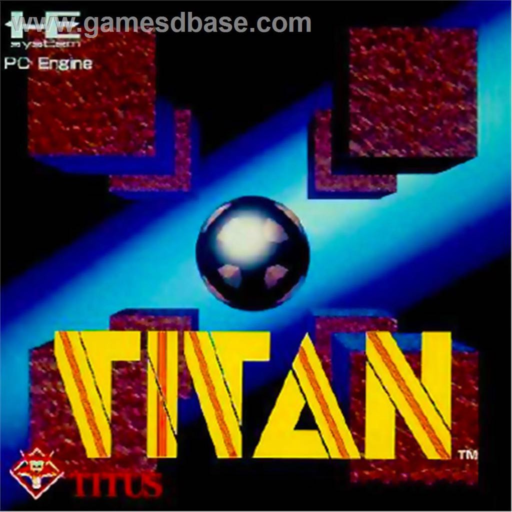Titan - PC Engine (Naxat Soft) video game collectible [Barcode 4988658910017] - Main Image 1