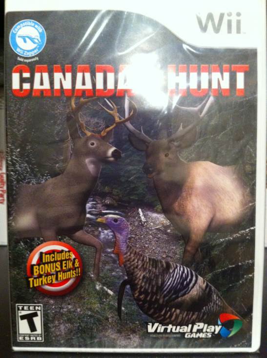 Canada Hunt - Nintendo Wii video game collectible - Main Image 1