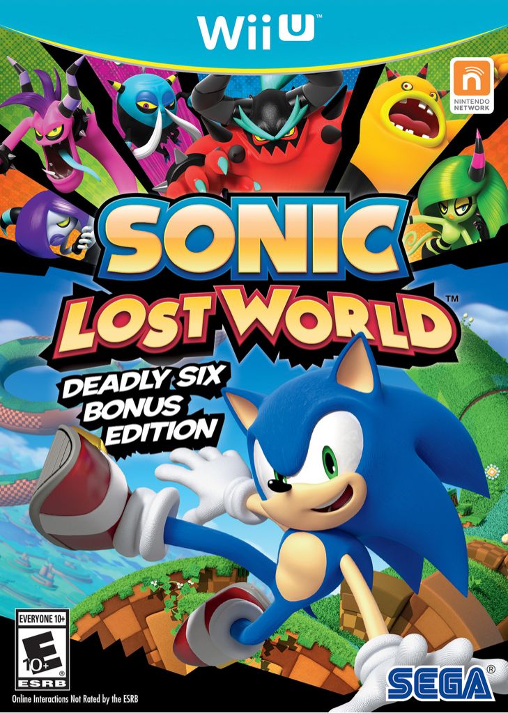Sonic Lost World - Nintendo 3DS video game collectible - Main Image 2