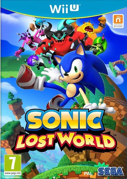Sonic Lost World - Nintendo 3DS video game collectible - Main Image 1