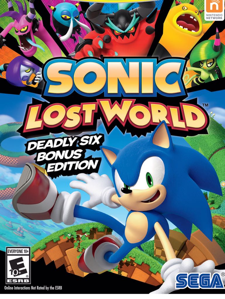 Sonic Lost World - Nintendo 3DS (Sega) video game collectible - Main Image 2