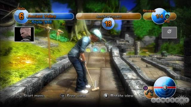 PLANET MINI GOLF - Sony PlayStation 3 (PS3) video game collectible - Main Image 2