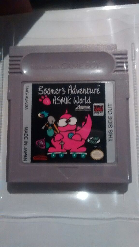 Boomer’s Adventure in ASMIK World - Nintendo Game Boy video game collectible - Main Image 1