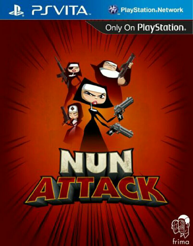 Nun Attack - Sony PlayStation Vita (PS Vita) (Playstation Network) video game collectible - Main Image 2
