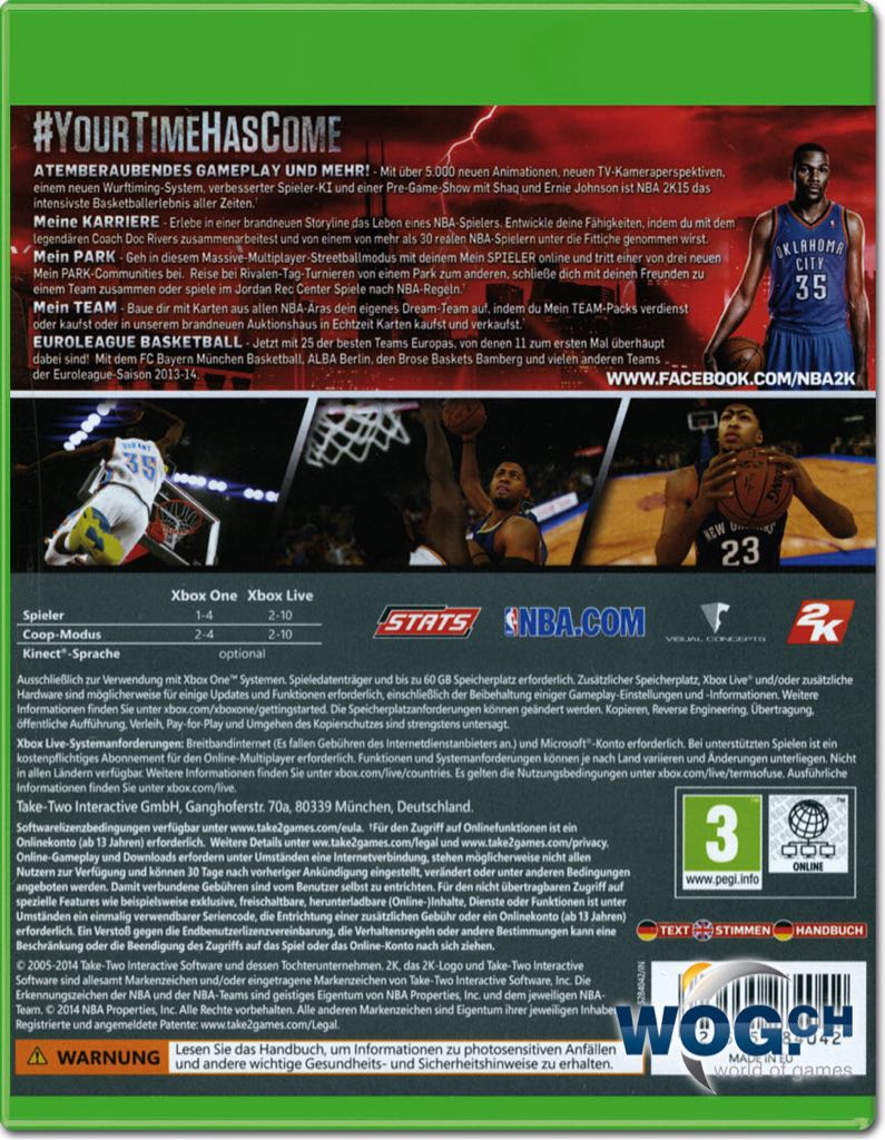 NBA 2K14 - Microsoft Xbox One (2K - 4) video game collectible [Barcode 5026555261784] - Main Image 2