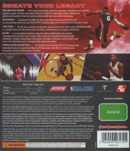 NBA 2K14 - Sony PlayStation 4 (PS4) video game collectible [Barcode 5026555415071] - Main Image 2